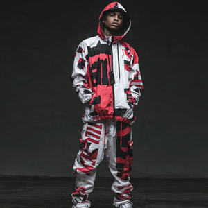 Ensemble de survêtement de jogging par sublimation pour homme, avec sweat à capuche et pantalon de jogging imprimés sur mesure, idéal pour l'hiver - Product Image 3