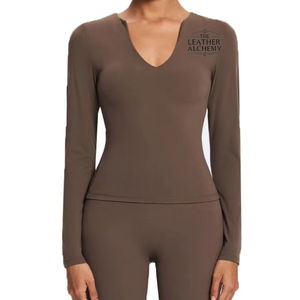 Camiseta larga de entrenamiento para mujer, cómoda, holgada, atlética, para gimnasio, entrenamiento, correr, yoga y ropa deportiva diaria - Product Image 1