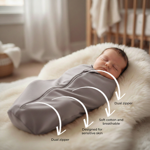 Soft <b>Baby</b> <b>Cocoon</b> Swaddle Comfortable Snug Fit for Newborn Sleep - Product Image 3