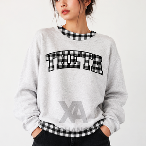 Sudaderas y Hoodies Personalizadas de Alta Calidad para Mujer, Cuello Alto, Forro Polar, Logotipo Bordado/Estampado en la Parte Delantera, Talla Grande, Manga Corta, para Invierno - Product Image 5
