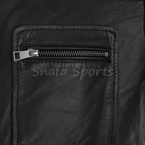 Chaqueta de cuero para mujer, diseño único y popular, chaqueta sólida para mujeres y niñas, diseño OEM con logotipo. - Product Image 3