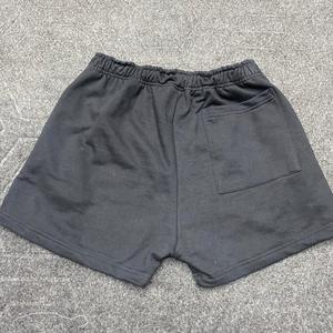 Shorts décontractés en coton pour hommes, taille élastique, respirants, avec cordon de serrage, imprimé bouffant, style streetwear. - Product Image 4