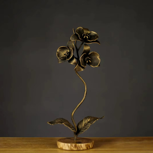 Objet décoratif floral pour table, parfait pour la maison, le bureau, le salon, comme centre de table et décoration de table d'appoint, idée cadeau. - Product Image 1