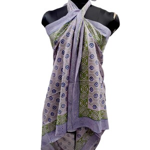 Nuevo Vestido de Baño para Mujer, Venta al Por Mayor, Fabricante Indio, Personalizado, Estampado Marino, 100% Algodón Transpirable con Diseño Floral - Product Image 1