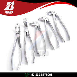 Kit dentaire professionnel 10 pièces : Pinces manuelles pour extraction dentaire, instruments chirurgicaux buccaux pour le retrait des dents 2026 - Product Image 6