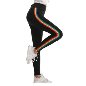 Mallas desteñidas sin costuras para mujer, pantalones de Yoga fruncidos, mallas deportivas para gimnasio, mallas de entrenamiento - Product Image 5