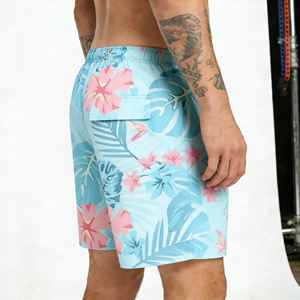 Shorts cargo, shorts de plage, shorts de sport pour homme 4 directions extensibles avec poche, séchage rapide, respirant, imperméable pour l'entraînement - Product Image 3