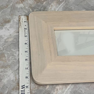 Cadre photo antique en bois massif fait main, décoration rustique pour table, idéal pour la maison, le bureau, le salon, style classique vintage, aspect haut de gamme - Product Image 4