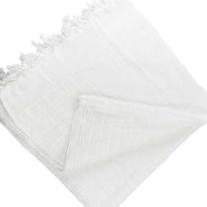 Robe Abaya Ihram élégante en coton 100% à deux pièces sans manches pour le Hajj et l'Omra - Product Image 3