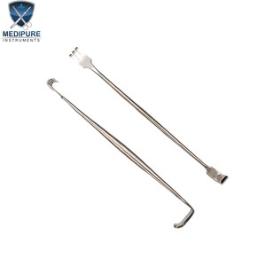 Rétracteurs à griffes pour chats en acier inoxydable pour la chirurgie du ménisque canine, pointes non traumatiques, réutilisables, autoclavables, instruments chirurgicaux - Product Image 3