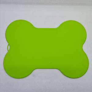 Tapete de Silicona para Alimentación de Mascotas, Forma de Hueso, 1 cm, Impermeable, Antiderrames, para Comederos de Mascotas - Product Image 6