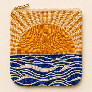 Bohemian Style <b>Seed</b> Beads Beaded Embroidery Coin Purse Vintage Pattern <b>Seed</b> Beads Beaded Embroidery Small Pouch - Product Image 6