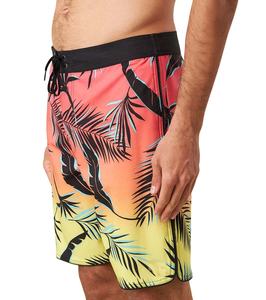 Short de bain pour hommes en polyester 100% de haute qualité imprimé personnalisé Style de rue haute avec poches Shorts de plage en gros - Product Image 2