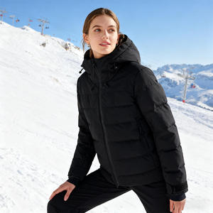 Chaqueta de Esquí Personalizada OEM para Mujer, Impermeable, Cortavientos, Transpirable, con Capucha, para Snowboard y Esquí al Aire Libre - Product Image 1