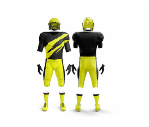 Fournisseur d'uniformes d'équipe de football américain personnalisés, vêtements de sport par sublimation, kit de football d'équipe |   Vêtements de sport en polyester respirant - Product Image 1