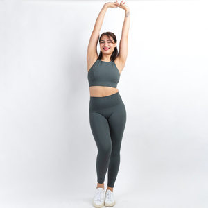 Conjunto de Yoga Personalizado de Alta Calidad para Mujer, Ropa de Yoga para Pilates, Conjunto de Yoga Transpirable de Secado Rápido sin Costuras - Product Image 5