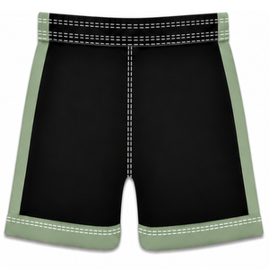 Pantalones Cortos de Fútbol Negros y Verde Menta, Transpirables, Uniformes Deportivos para Entrenamiento en Equipo, Ropa Deportiva de Secado Rápido con Cordón Elástico - Product Image 2
