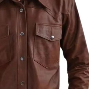 เสื้อเชิ้ตผู้ชายผ้าฝ้ายคุณภาพสูง เสื้อเชิ้ตแขนยาวพิมพ์ลายตามสั่งสำหรับผู้ชาย เสื้อเชิ้ตแขนยาวสำหรับใส่ทำงานสำหรับผู้ชาย เสื้อเชิ้ตผู้ชายกันยับ - Product Image 6