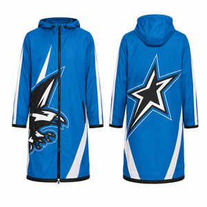 Parka de Natación Impermeable Personalizada, Chaqueta de Invierno con Forro Polar para Adultos Unisex, Chaqueta para Piscina, Sublimación de Última Tendencia - Product Image 3