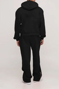 Conjuntos de chándal con capucha de hombros caídos, sudadera oversize con estampado de estrellas y pantalones jogger holgados, trajes de talla grande, chándal unisex para correr - Product Image 2