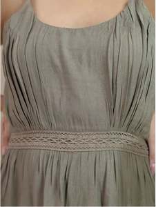 Robe longue de soirée sans manches pour femme, imprimé floral, col carré, collection Printemps 2026, design de créateur, luxueuse - Product Image 3