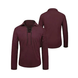 Servicio OEM Profesional, Precios Bajos, Camisas Jacobitas, Camisa Renacentista Histórica para Hombre, Camisa Jacobita Ghillie Pirata - Product Image 1