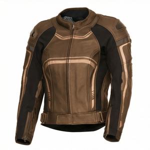Veste de moto en cuir véritable pour homme de qualité supérieure, nouvelle arrivée, vestes de moto d'hiver, protections amovibles, personnalisables - Product Image 1