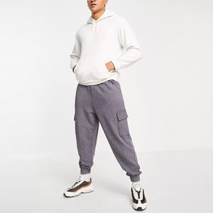 Pantalon de jogging en molleton français INTRAX WORLD 350 g/m² 100 % coton de haute qualité, OEM/ODM, poids moyen, hiver, séchage rapide, écologique - Product Image 3