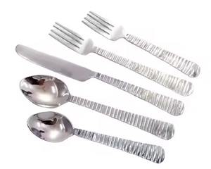 Ensemble de couverts en acier inoxydable de qualité supérieure, finition miroir, pour la maison, la cuisine, la table de restaurant - Product Image 1