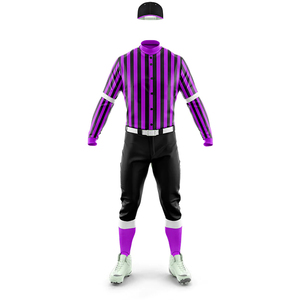 Ensemble d'uniformes de baseball et de softball personnalisés en polyester sublimé, maillots pour hommes personnalisables avec sangle réglable - Product Image 2