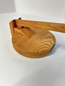 Prensa de Tortillas de Maíz Reutilizable de Madera Natural de ILAHI - Máquina para Hacer Tortillas al por Mayor, Apta para Lavavajillas, Ecológica y Plegable - Product Image 2