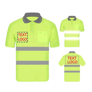 Camisetas Polo de Trabajo Unisex Transpirables de Alta Visibilidad 2026, Manga Corta, Personalizables, Reflectantes, para Construcción - Product Image 3