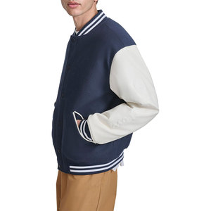 Chaqueta Varsity Casual para Hombre y Mujer, Cómoda y Moderna con Capucha, para Todas las Edades, para Uso en Exteriores - Product Image 3