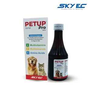 PETUP PRO Sirop Sûr Multivitamines Multiminéraux Acides Aminés Essentiels Soutien Immunitaire Complément Alimentaire pour Chiens Chats Tous Types - Product Image 1