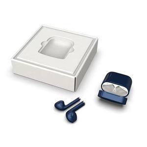 Custom Logo Eco-Friendly Recycled Kraft Paper-Based Shipping Box for Wireless Stereo Headset TWS Gift Craft Packaging Design Box - Product Image 5