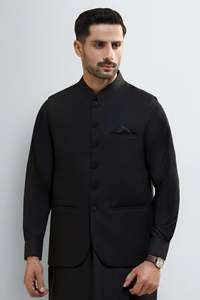 <b>Men</b> Salwar <b>Kameez</b> with Waistcoat Indian and Pakistani Clothing Wedding Party Wear Custom Sizes Colours Traditional Design Custom - Product Image 2