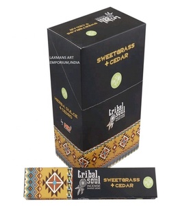 Nuevas varillas de incienso perfumadas de sándalo Tribal Soul HD Band, paquete de 15G, proveedor mayorista de varillas de incienso HD de India - Product Image 5