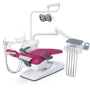 New Type Hydraulic Dental Chair Unit with LED Light