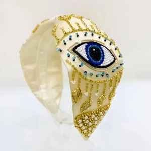 Diademas bordadas a mano con cuentas para bodas, fiestas, regalos festivos, diademas personalizadas a la moda, accesorios para el cabello. - Product Image 1