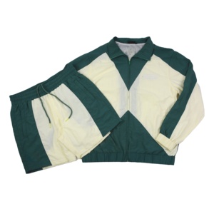 Conjunto Corto de Chaqueta Cortavientos y Pantalón Deportivo para Hombre, con Logotipo Personalizado, de Spandex/Poliéster, Ligero, Transpirable e Impermeable, para Otoño - Product Image 3