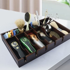 Caja Organizadora de Herramientas de Barbería de Madera de Haya, para Cortapelos, Peines, Cepillos, Tijeras y Accesorios, de Alta Calidad y Duradera para Profesionales - Product Image 6