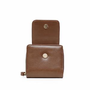 Wholesale Hody LAYNA <b>WALLET</b> Microfiber Synthetic Leather Coin Zipper Purses Pocket <b>Wallet</b> <b>Card</b> Holder for Woman with Key Hook - Product Image 2
