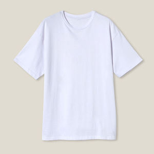 เสื้อยืดทรงบ็อกซี่ผ้าฝ้าย 100% สำหรับผู้ชาย พิมพ์โลโก้ด้านหน้าได้ตามต้องการ แห้งเร็ว ระบายอากาศได้ดี น้ำหนักเบา แขนสั้น สวมใส่สบาย - Product Image 4