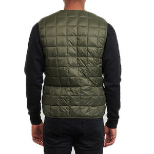 Gilet matelassé léger pour homme avec logo personnalisé de haute qualité – Manteau d'hiver chaud sans manches - Product Image 3