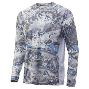 Chemises de chasse à manches longues pour hommes, vêtements de performance pour l'extérieur, respirantes, séchage rapide, polyester/coton écologique de haute qualité - Product Image 1
