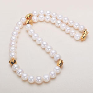 Collar Corto de Moda con Cuentas de Zhuji Jewelry, Cadena de Clavícula Personalizada con Perlas de Agua Dulce, Cadenas Finas de Celebridades de Internet - Product Image 3