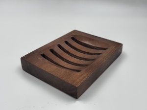 Eco-Friendly Rectangular Wooden <b>Soap</b> Dishes - Product Image 4