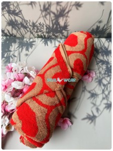 Serviette de bain pour adulte en coton antimicrobien jacquard uni - Product Image 6