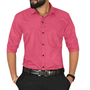 Chemise à manches longues pour homme 100% coton, formelle, blanche, boutonnée, fabricant OEM - Product Image 1