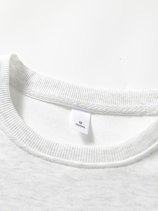 เสื้อสเวตเชิ้ตคอเต่าผู้หญิงคุณภาพสูง 350gsm สีขาว พิมพ์ลายกราฟิกตามสั่ง ผ้าฝ้ายผสมโพลีเอสเตอร์เนื้อฟลีซ ระบายอากาศได้ดี ทรงปกติ - Product Image 5